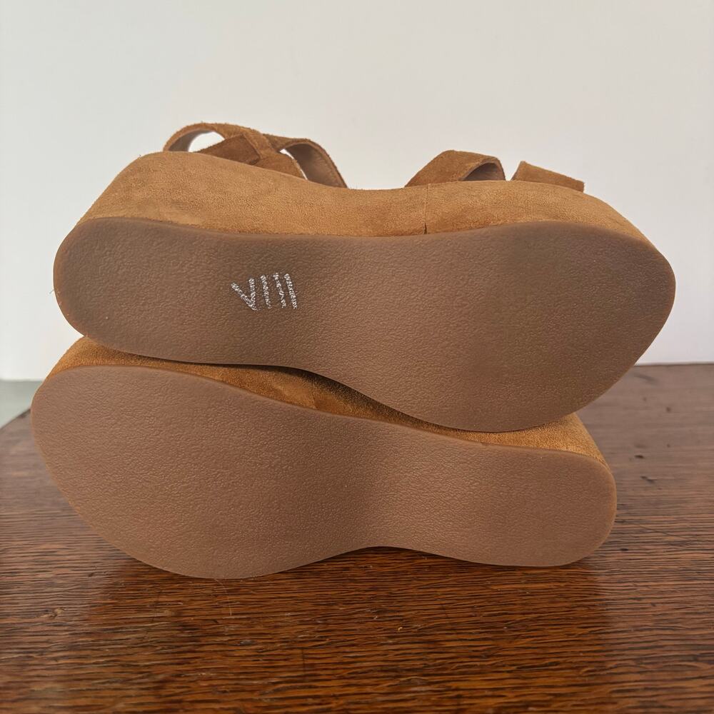NWOT Kork-Ease  Suede Elysse Platform Sandals Size 6 - Picture 5 of 7
